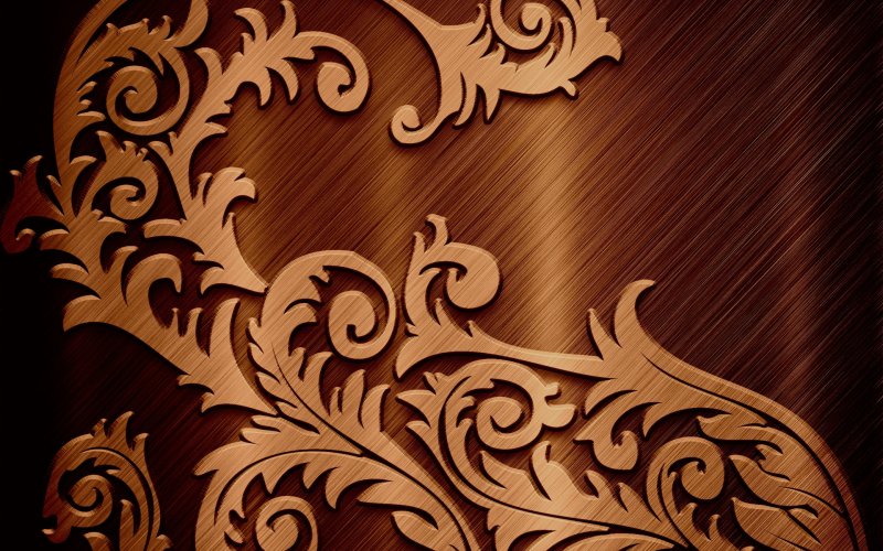 Резное дерево