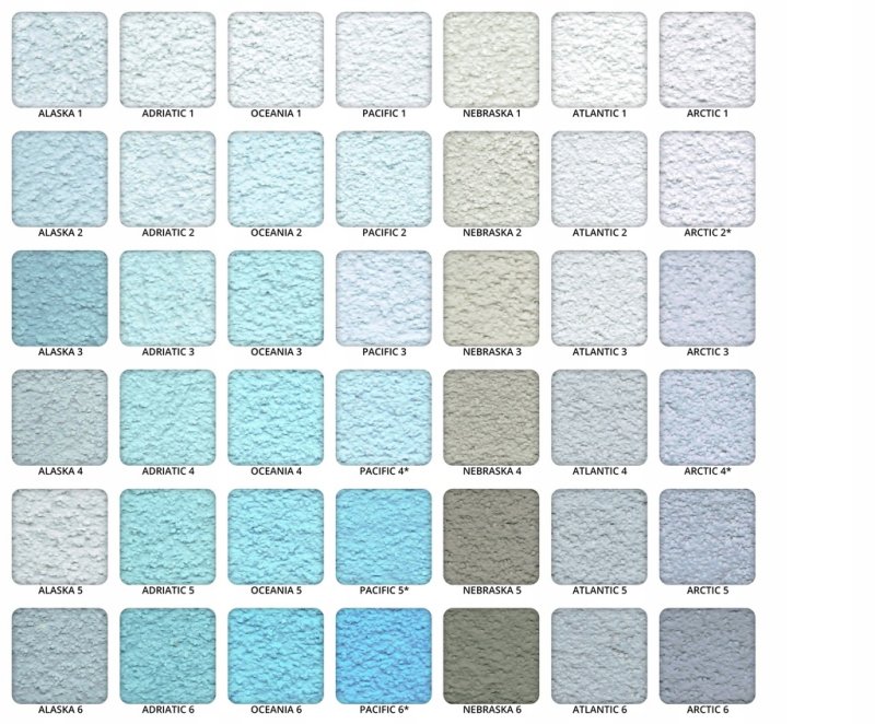 Палитра Церезит фасадная штукатурка