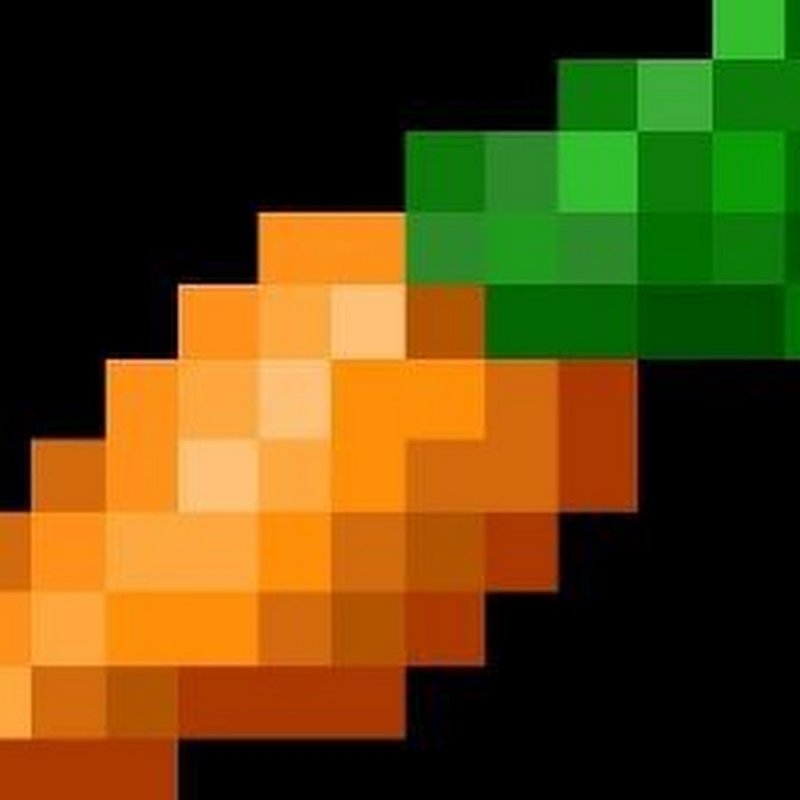 Морковка из МАЙНКРАФТА