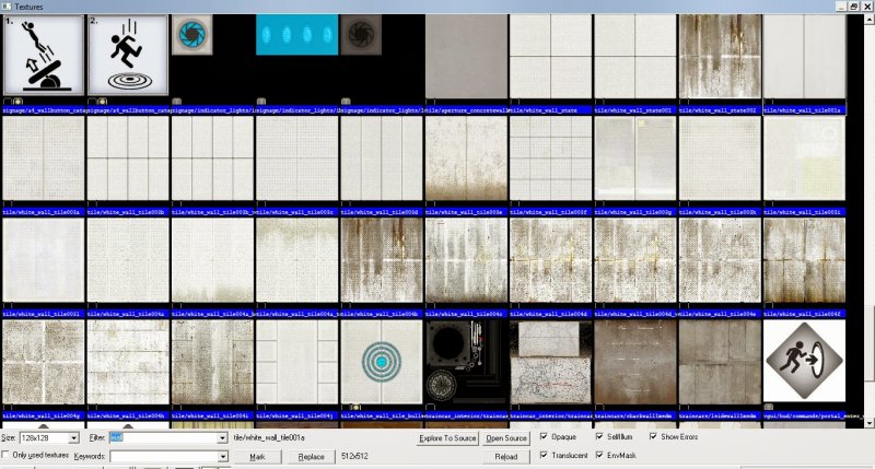 Текстура стен из Portal