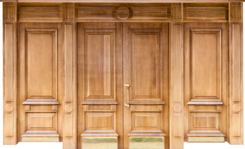 Филенчатый дверной блок