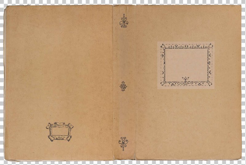 Развертка обложки книги