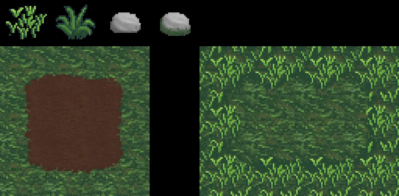 Спрайт травы 2d