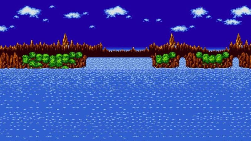 Спрайты Green Hill Zone