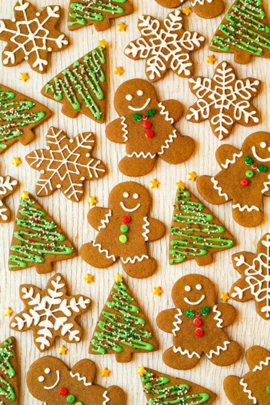 Новогоднее печенье