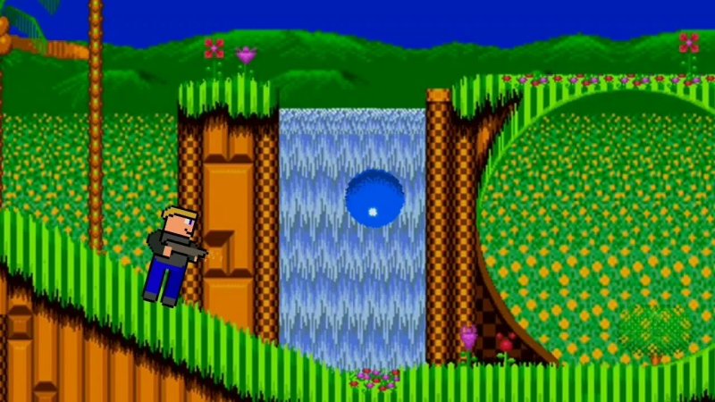 Соник 1 Грин Хилл