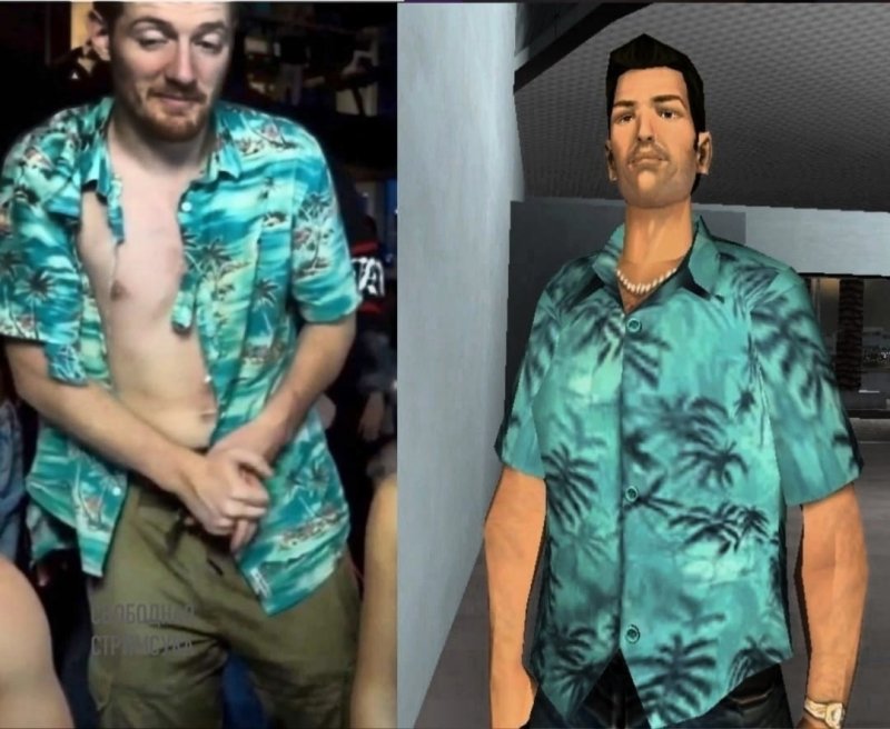 Гавайская рубашка Томми Версетти