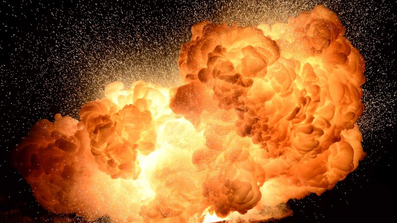 Огненный взрыв