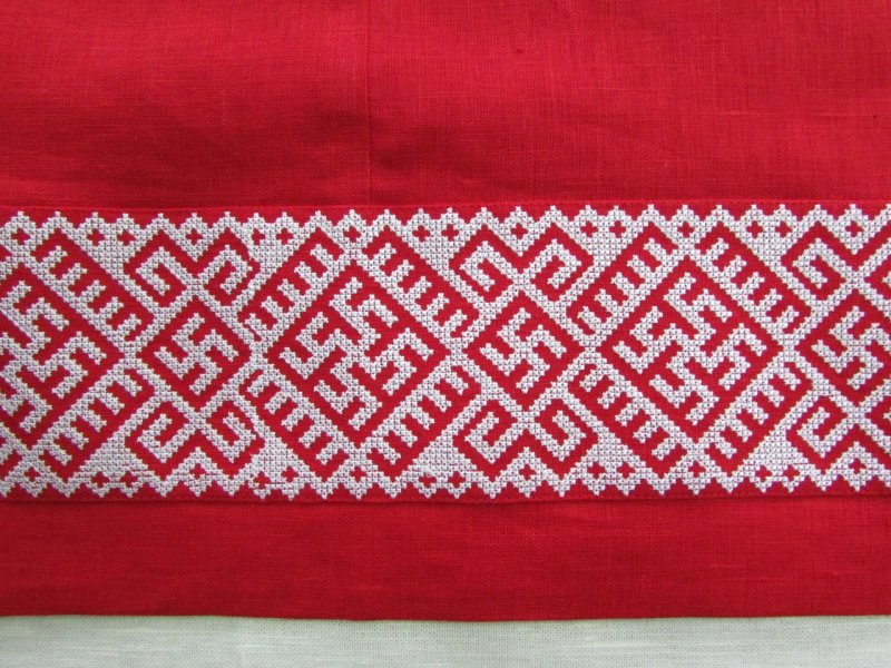 Славянский Свастичный орнамент