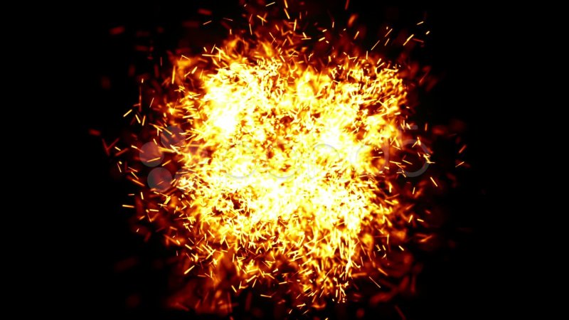 Огненный взрыв