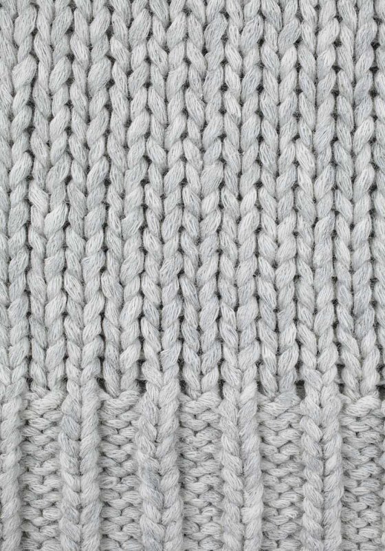 Фактура вязаной ткани