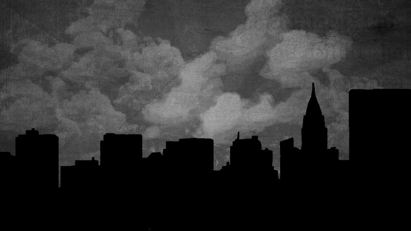 Силуэт города