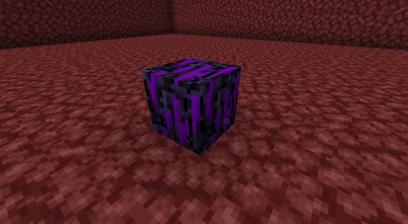 Обсидиан камень майнкрафт