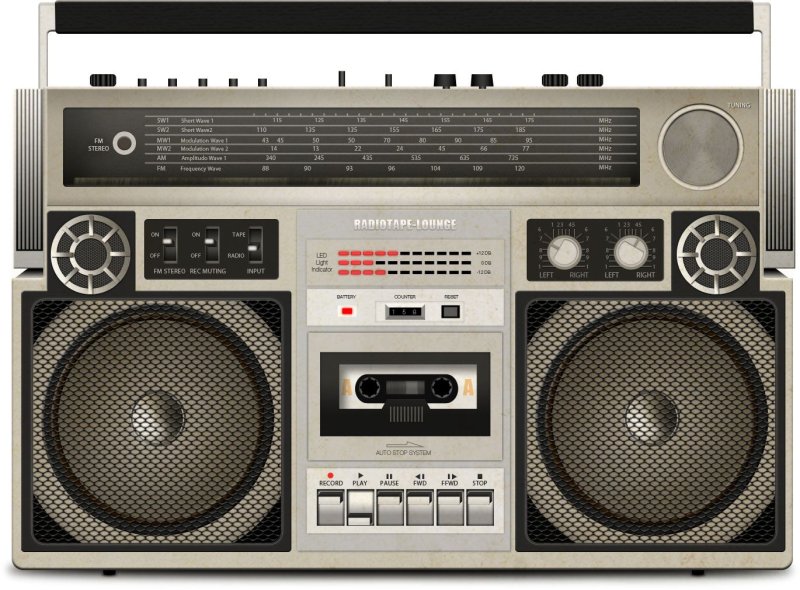 Бумбокс магнитофон 90х