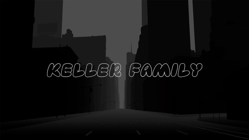 Темные улицы города