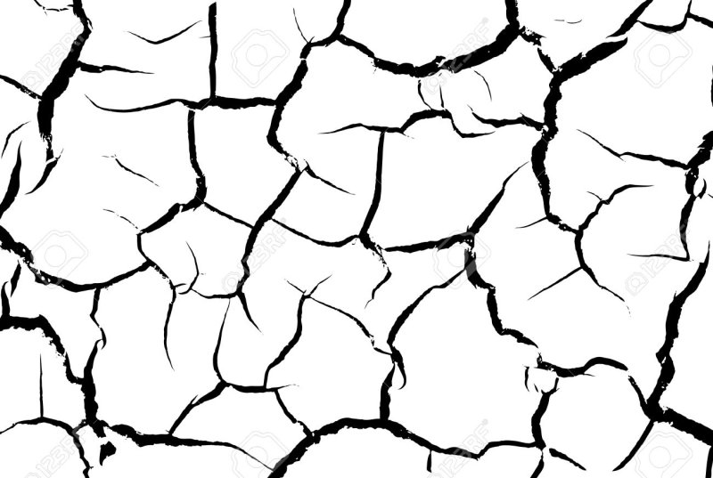 Трещины паттерн