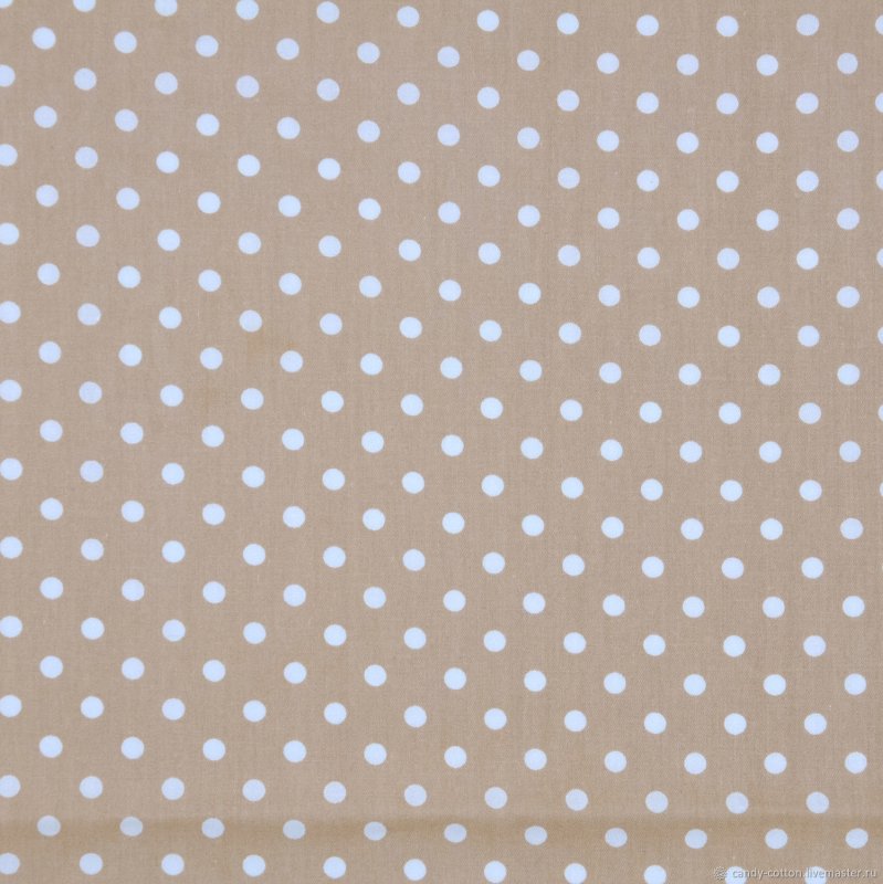 Ткань в мелкий горошек