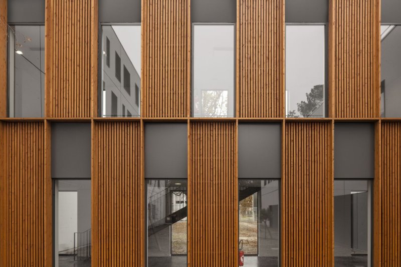 Ламельные алюминиевые ALULAM Wood 601