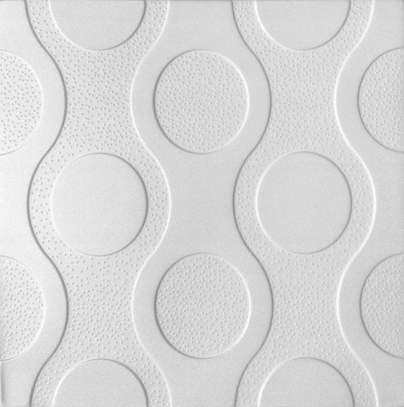 Плитка потолочная круги