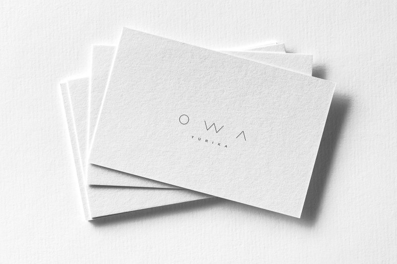 Фактурная бумага для визиток