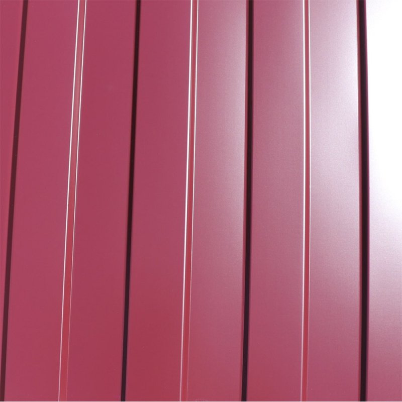 Профнастил бордовый