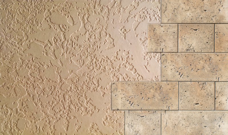Штукатурка Травертино (Travertino).