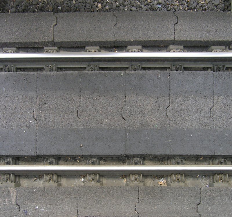 Фон рельс сбоку станции