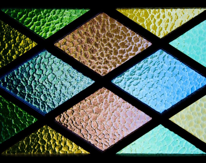 Витражи на стекле