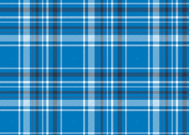 Синий плед текстура