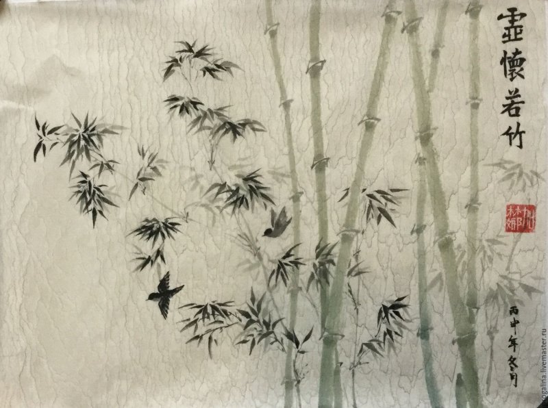 Гохуа бамбук