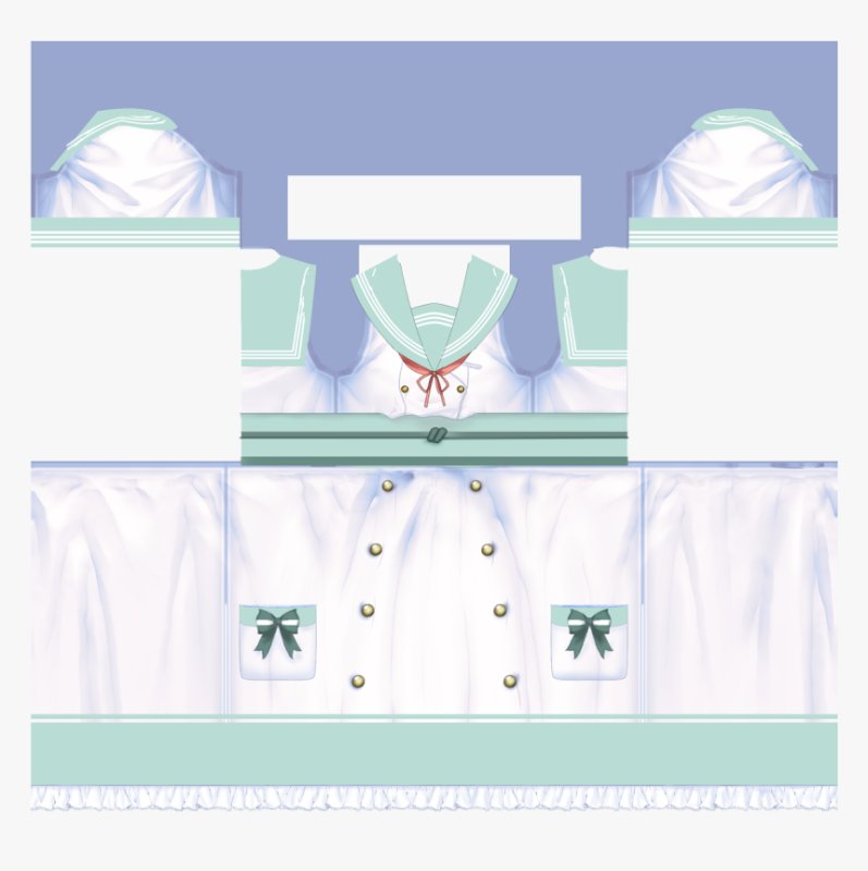 VROID Studio textures clothes