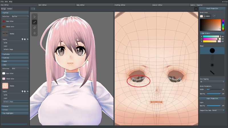 VROID Studio текстуры