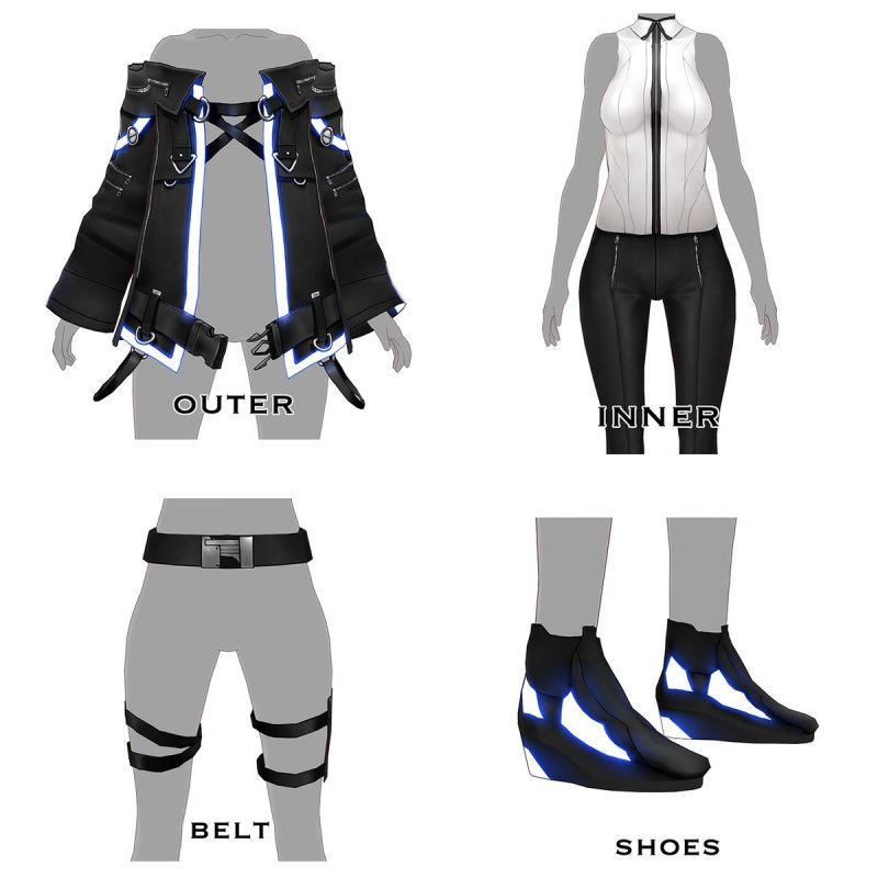 VROID Hub скины