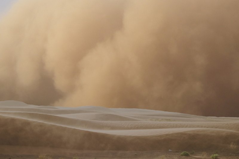 Песчаная буря Хургада