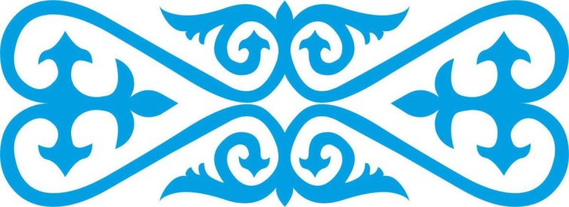 Казахский орнамент Кошкар Муиз