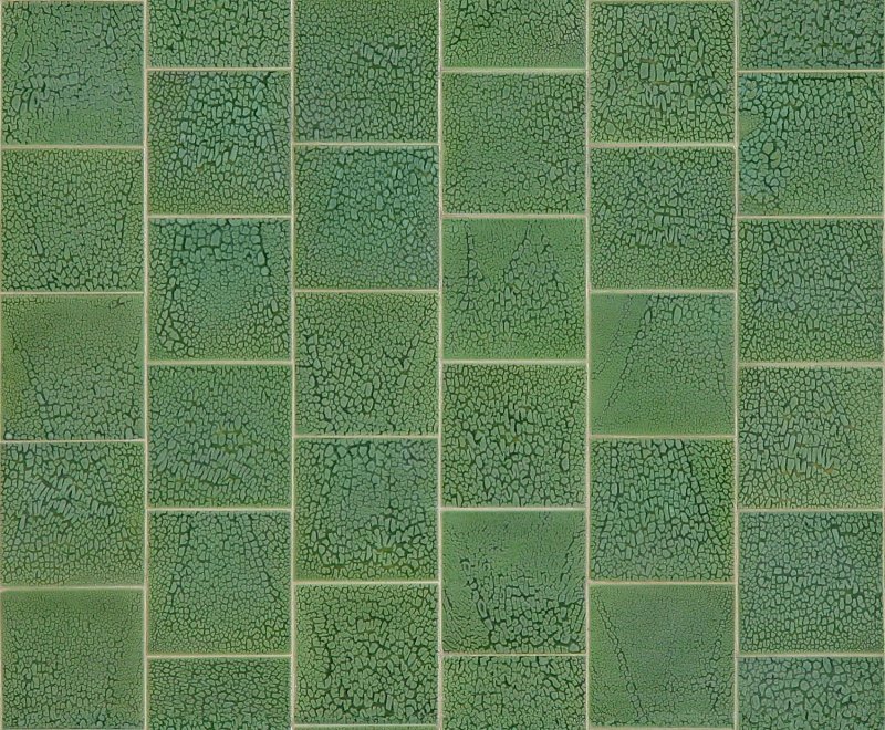 Зеленая плитка