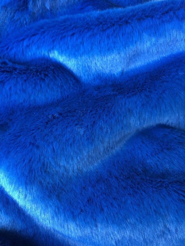 Синий мех