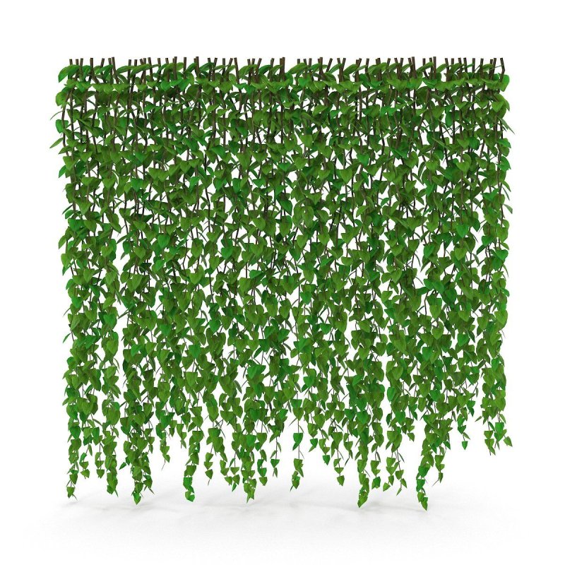 Свисающие искусственные цветы