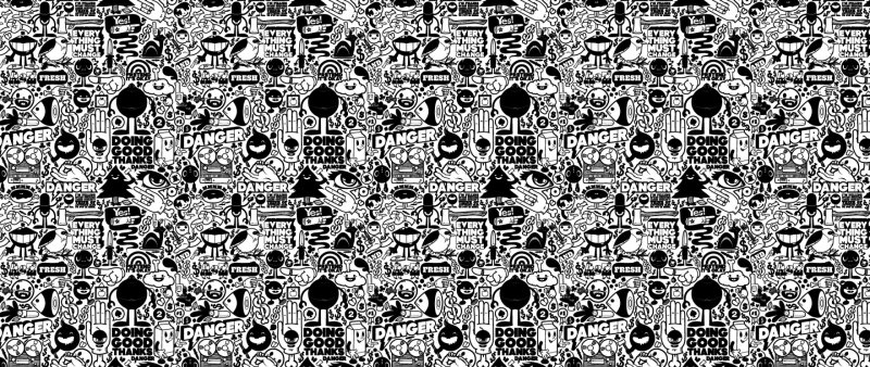 Очень много маленьких рисунков