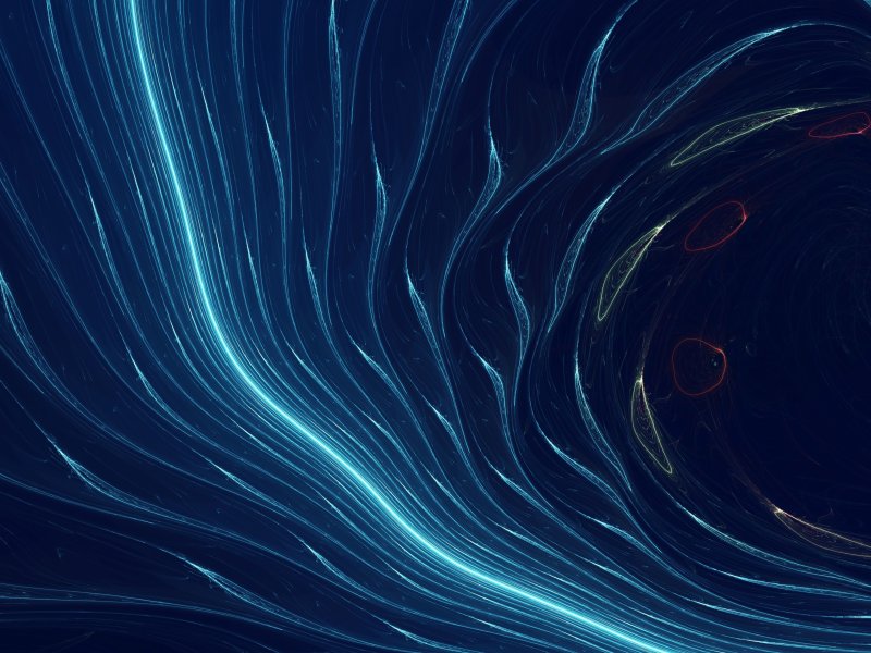 Синяя абстракция