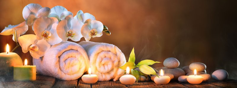 Фон для рекламы массажа