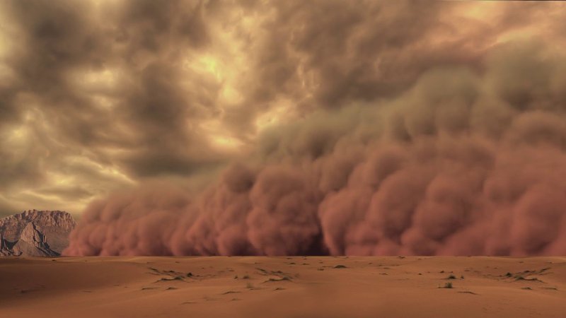 Самум Песчаная буря