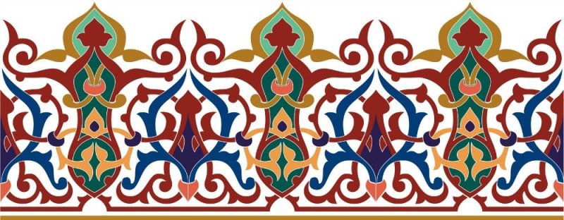 Таджикистан нац орнамент вектор