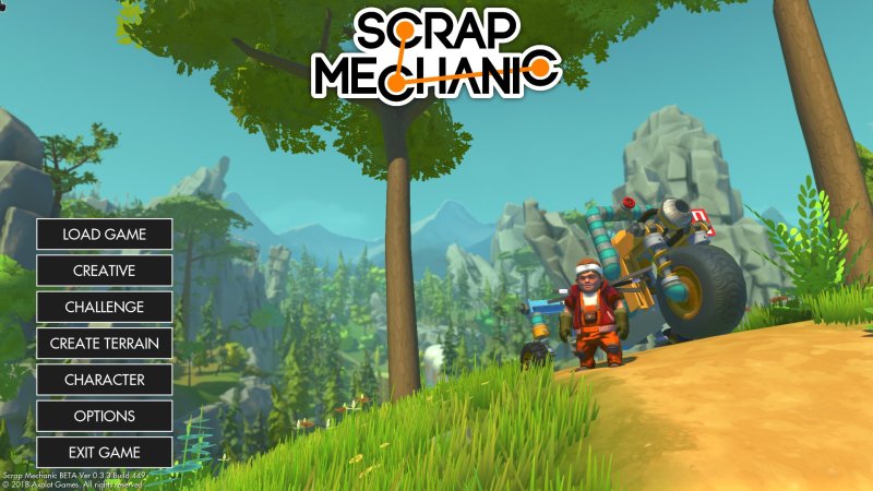 Игра скрап механик