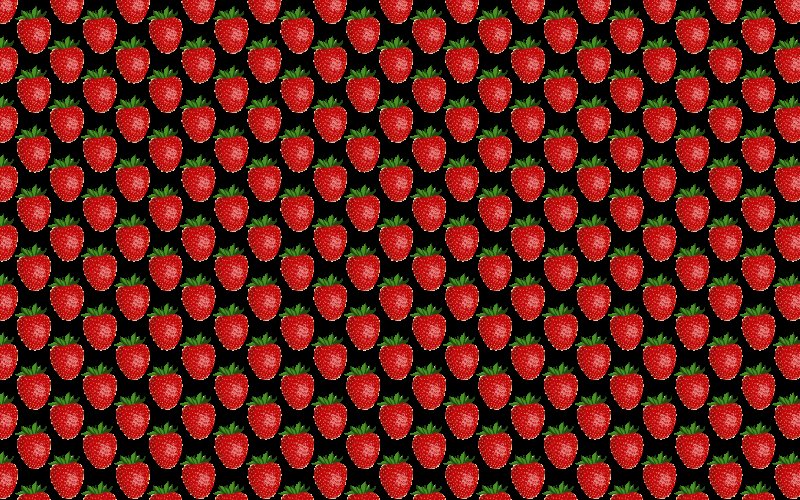 Узор клубника