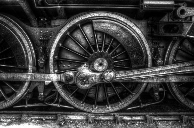 Колеса паровоза