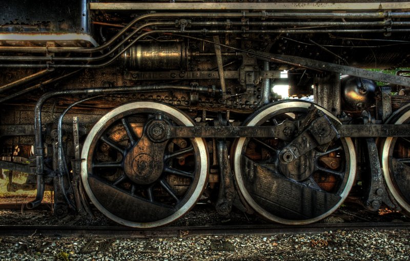Дизельпанк стимпанк паровоз
