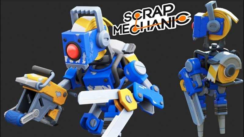 Роботы из скрап механика