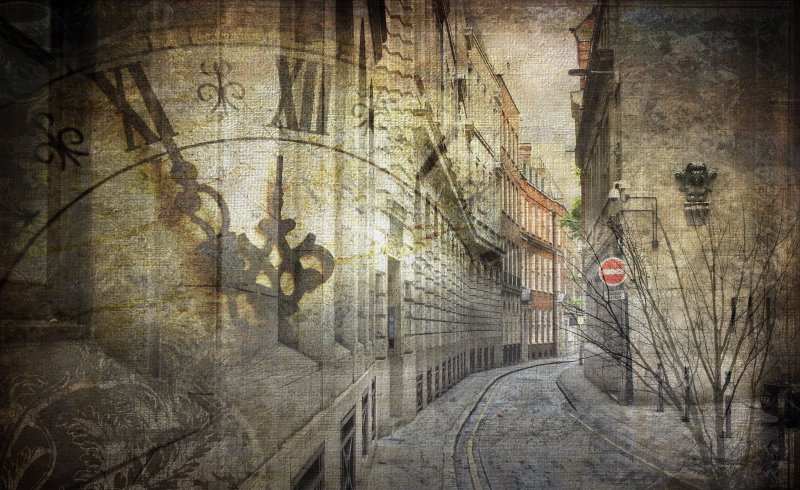 Фотообои в стиле ретро