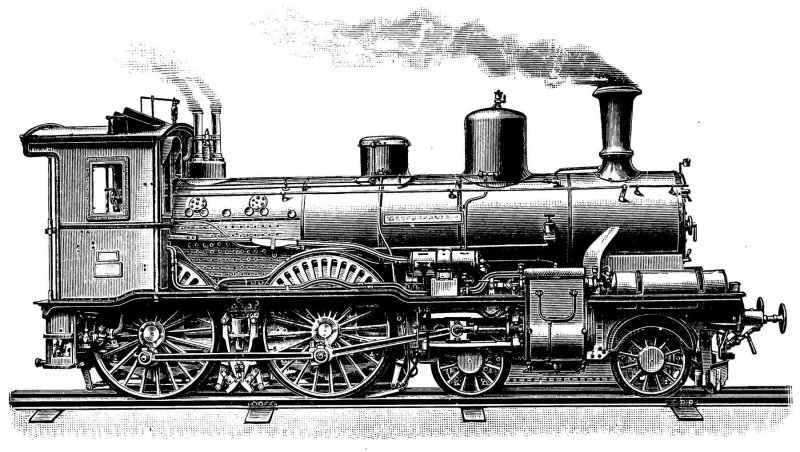 Паровоз Российской империи 19 века